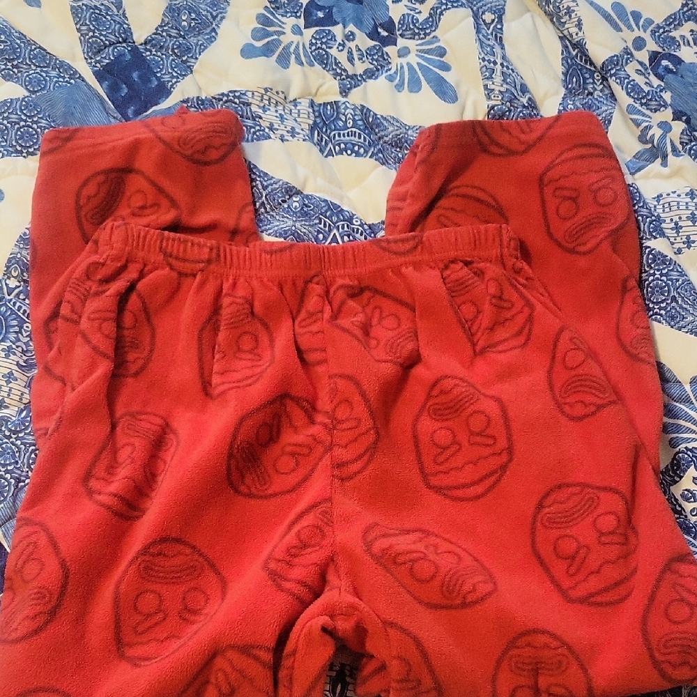 Fornite Gingerbread Man Boys Pajama Bottoms L